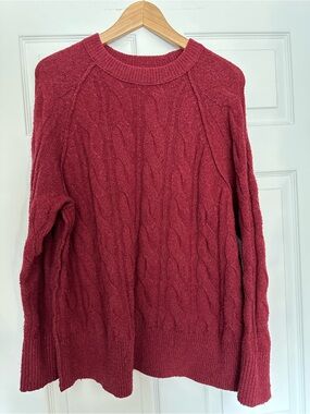 Aerie - Red Knit Sweater - XXS